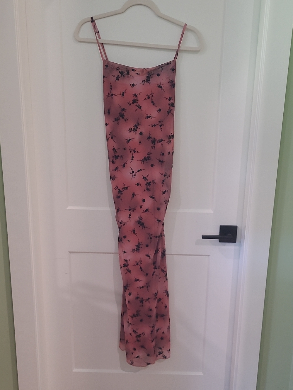 WILD FABLE Pink Floral Slip Dress